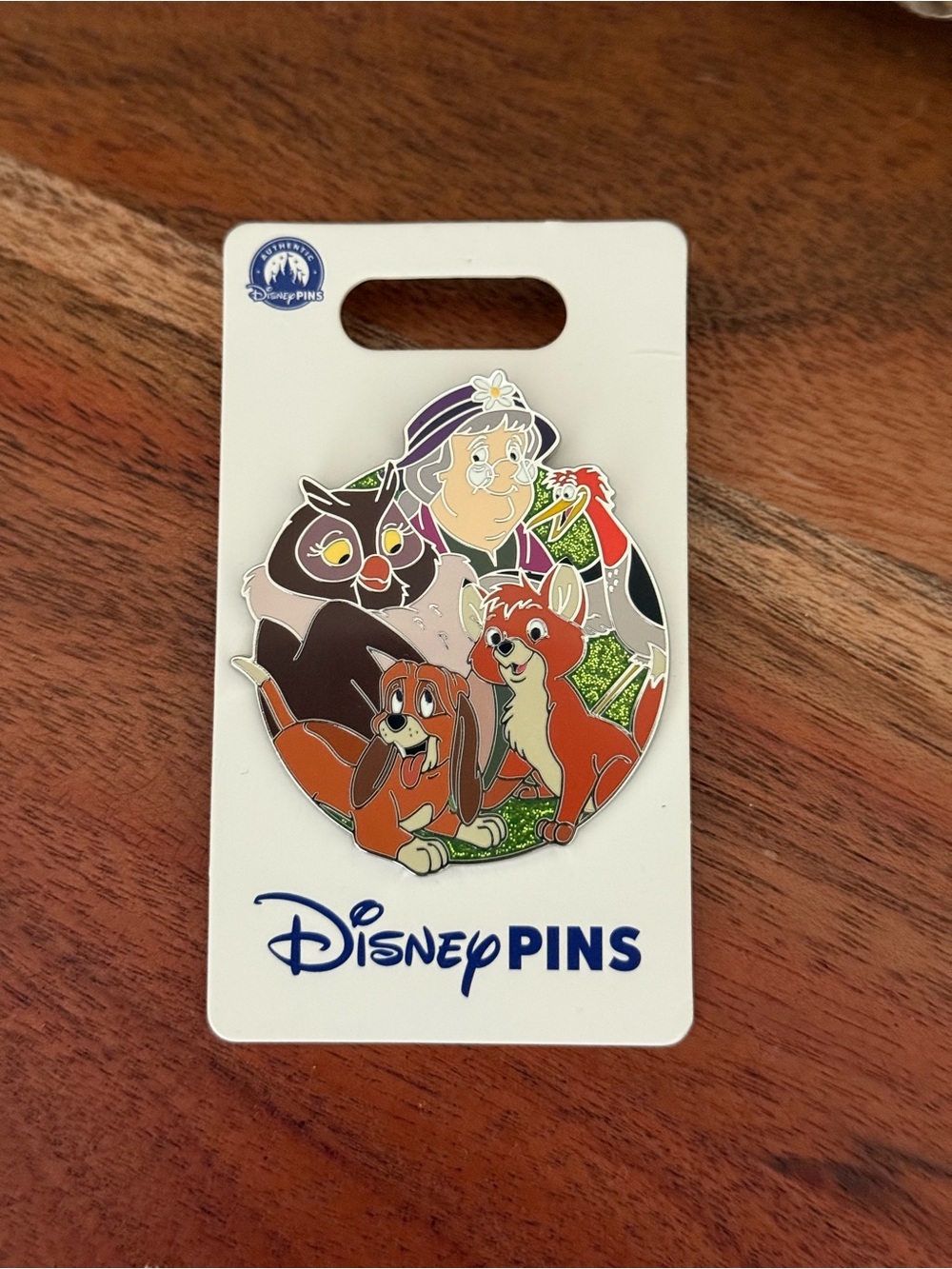 Disney Pins Fox and Hound Character Enamel Pin